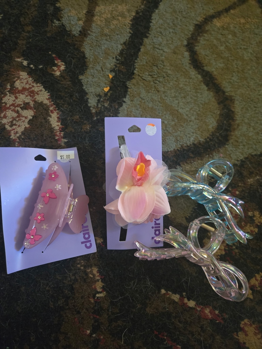 Claire's Pastel Clips